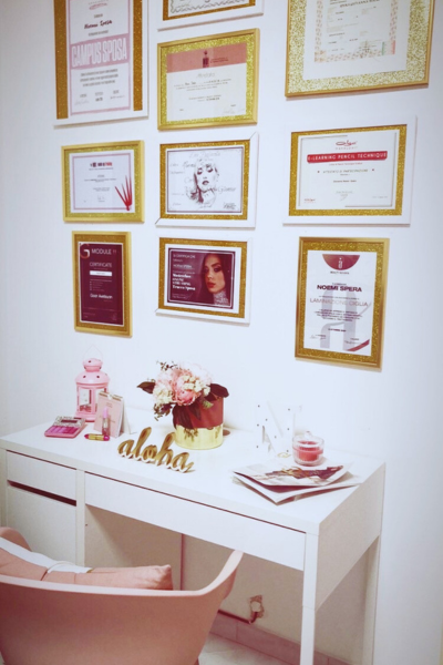 Immagine dello studio di make up